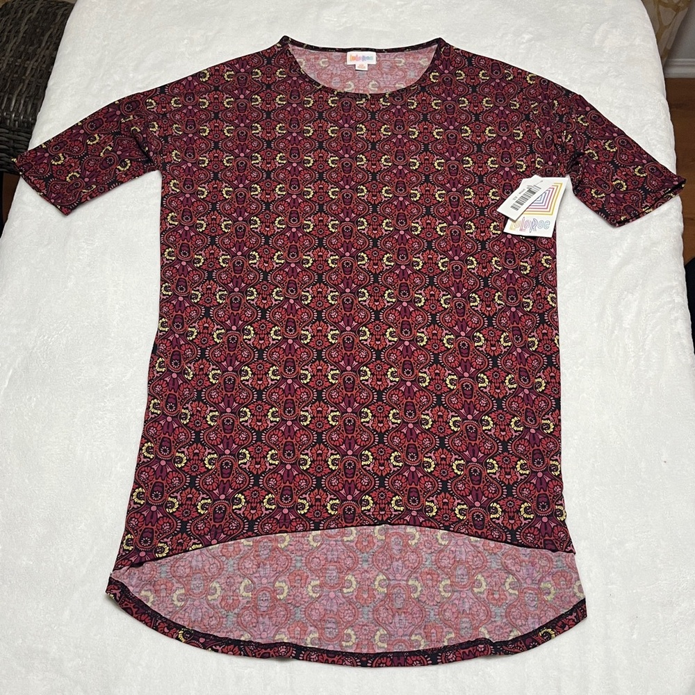 LuLaRoe Floral Irma tunic t-shirt